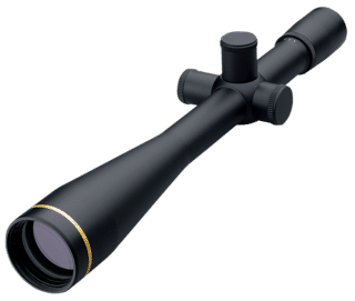 Leupold Competition Series 45x45mm Rifle Scope features a fixed magnification and target dot reticle